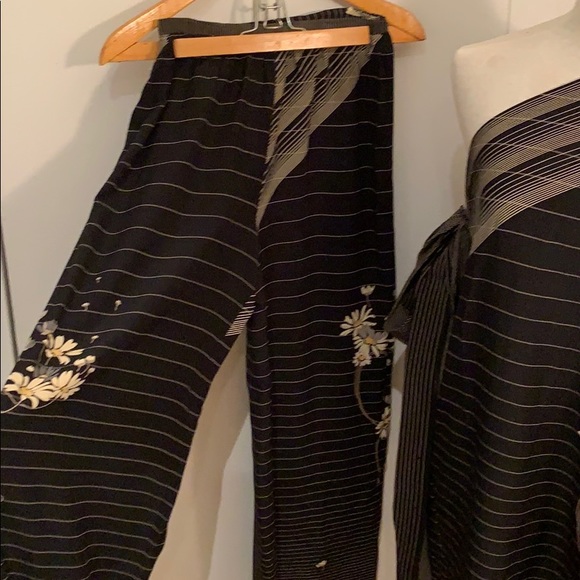 Serge & Réal vintage set: palazzo + top. - Picture 4 of 7